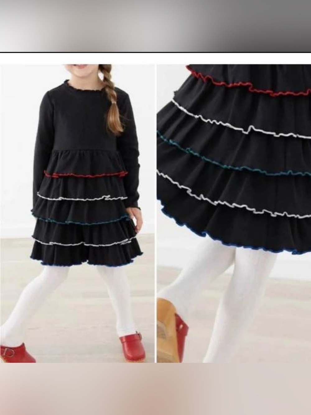 Hanna Anderson Ribbed Black